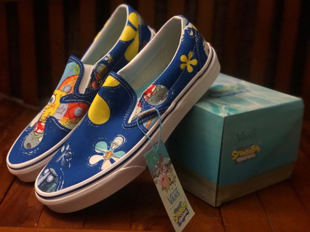Vans x spongebob slip on online