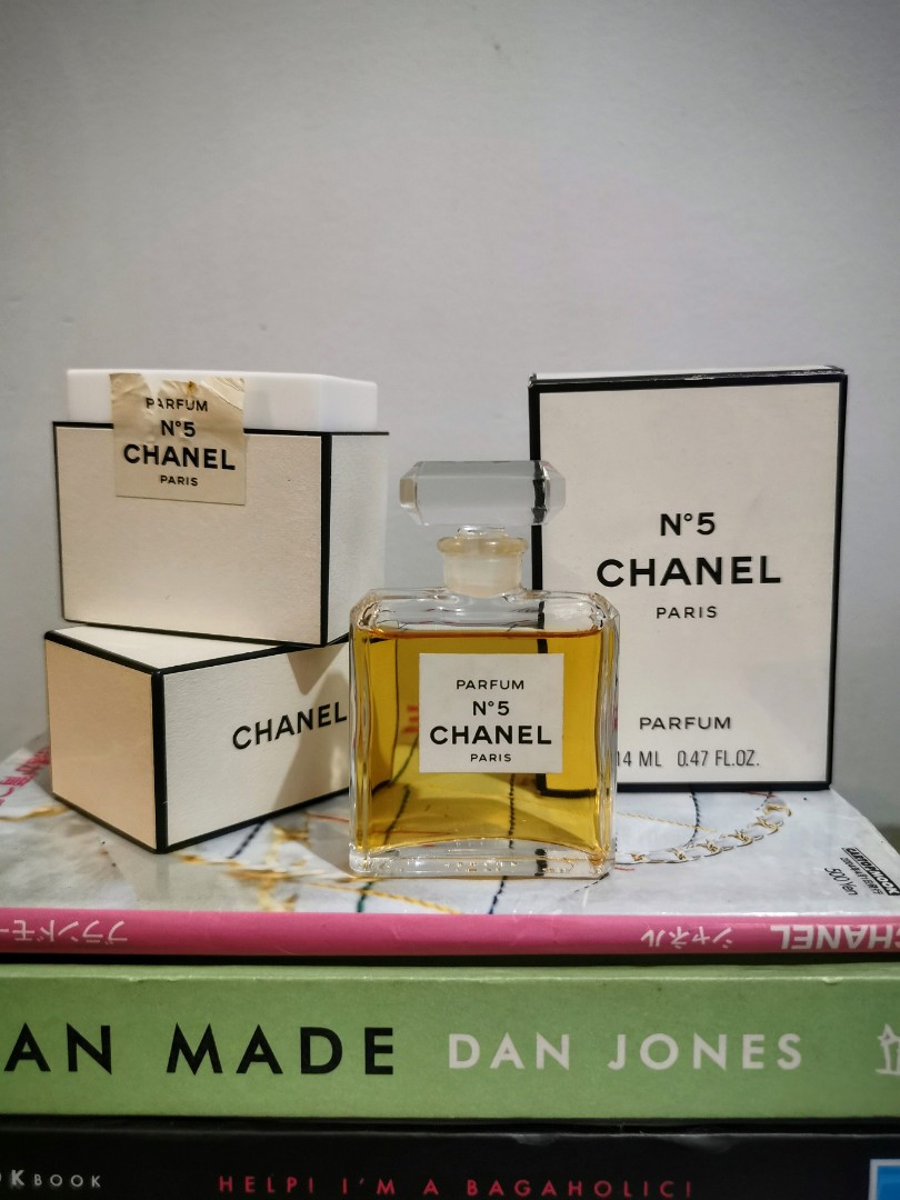 Vintage CHANEL No 5 Parfum 14 ml (0.5 fl oz), Beauty & Personal Care,  Fragrance & Deodorants on Carousell