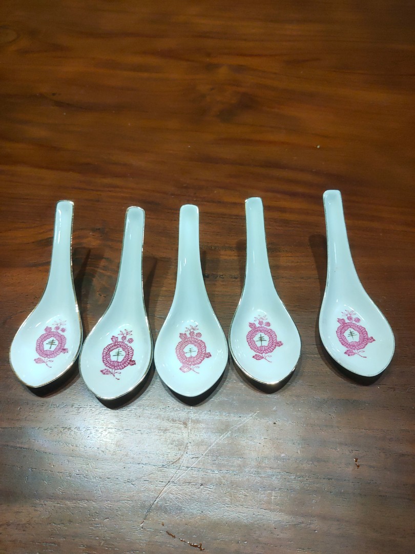 Vintage Chinese spoons circa 1970s, Hobbies & Toys, Memorabilia & Collectibles, Vintage