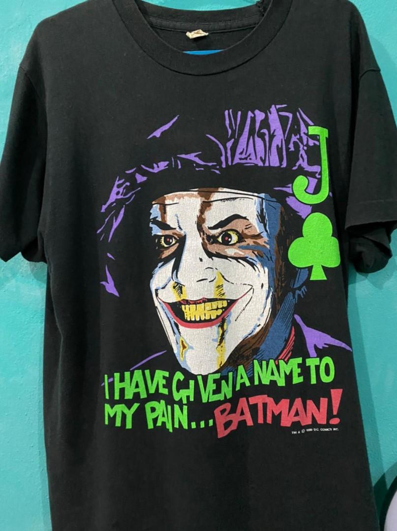 Jack nicholson top joker t shirt