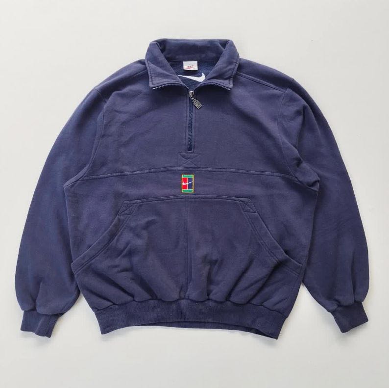 Nike court store half zip