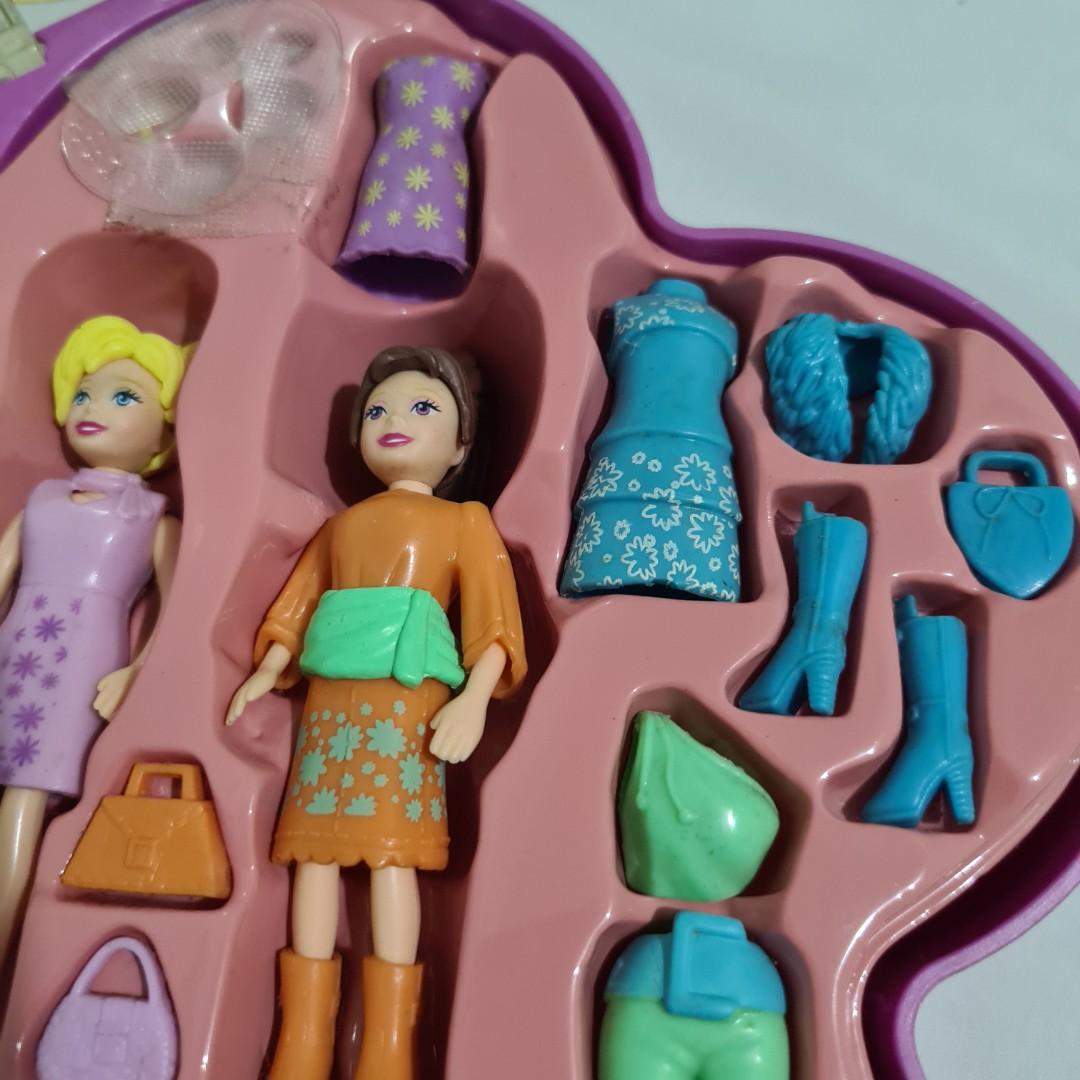 Polly pocket dress up dolls hot sale