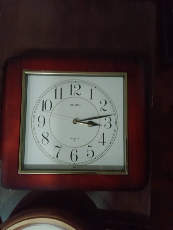 Vintage Seiko Clock For Sale, Furniture & Home Living, Home Decor