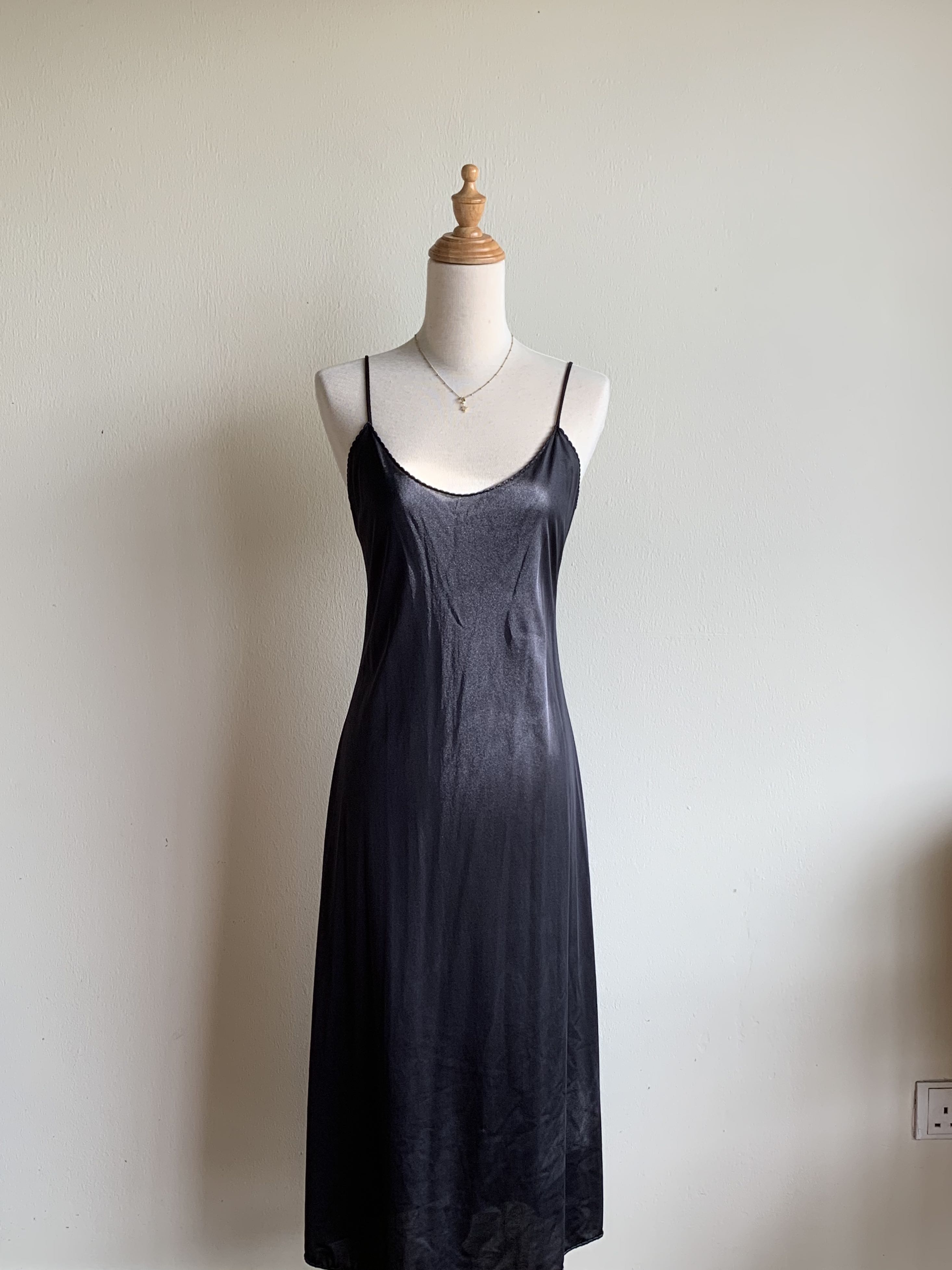 Vintage Vassarette Maxi Slip Dress 