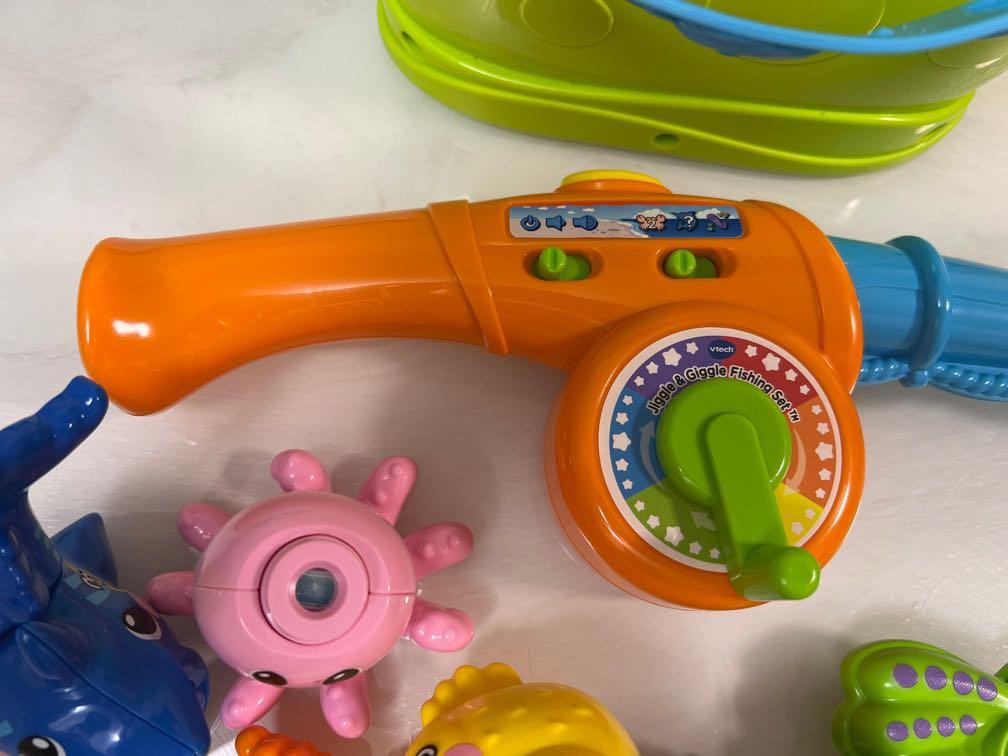 Vtech Jiggle and Giggle Fishing Set, 兒童＆孕婦用品, 嬰兒玩具- Carousell