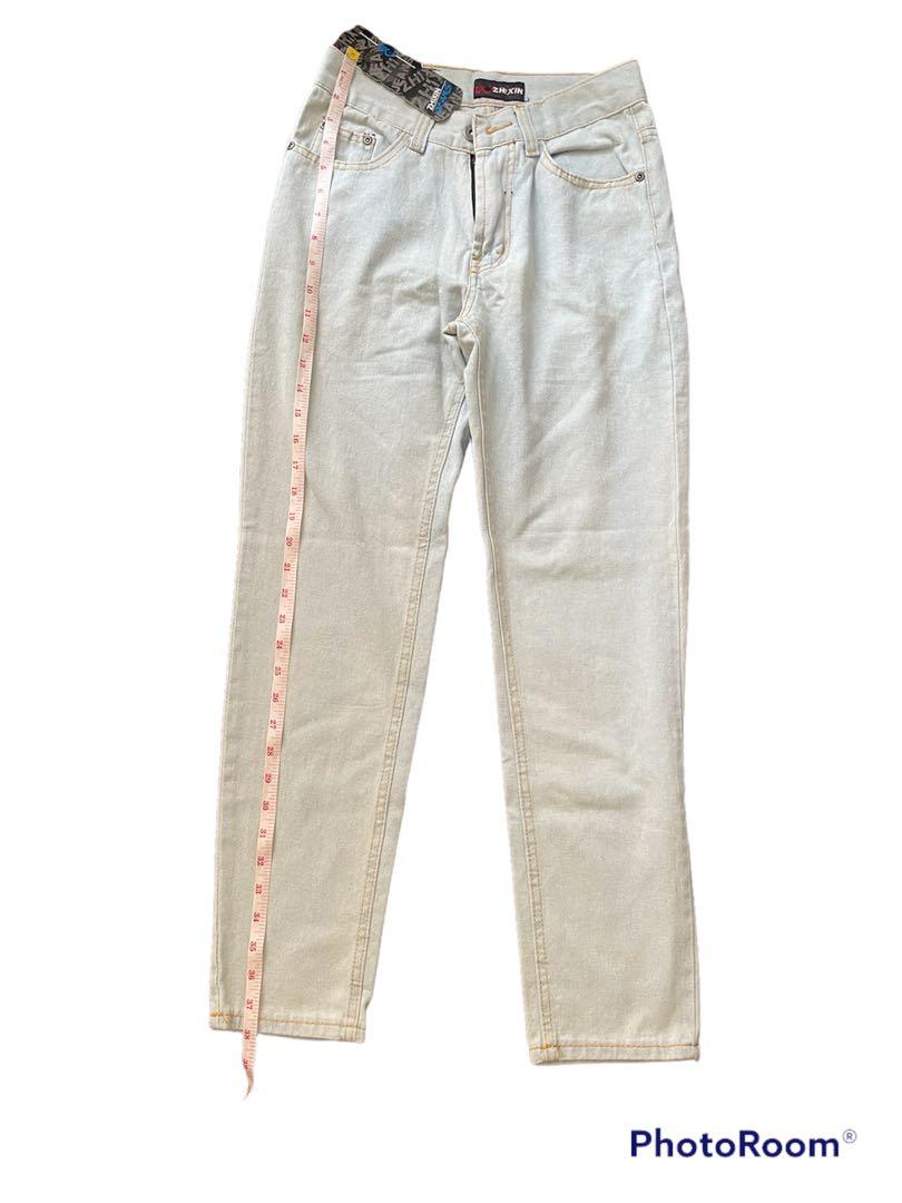 WITH TAGS HIGH WAISTED WASHED MOM JEANS (Category: Jeans) located in Dasmarinas. Submitted by shop.nn (Listing ID 1172123864, Image 1). Description: Never used Size 25-26 Length 38in Rfs need funds for school WITH TAGS HIGH WAISTED WASHED MOM JEANS Pm for more details Gcash payment then shopee checkout .