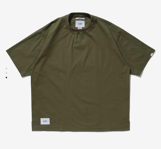 Wtaps 22SS SMOCK SS Tee Black Olive 03, 男裝, 上身及套裝, T-shirt