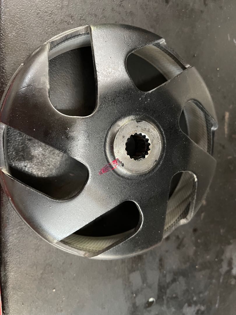 Xmax 300 Thai bell/clutch cover, Motorcycles, Motorcycle Accessories on