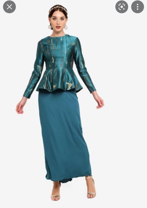 Zalia jacquard peplum kebaya outlet