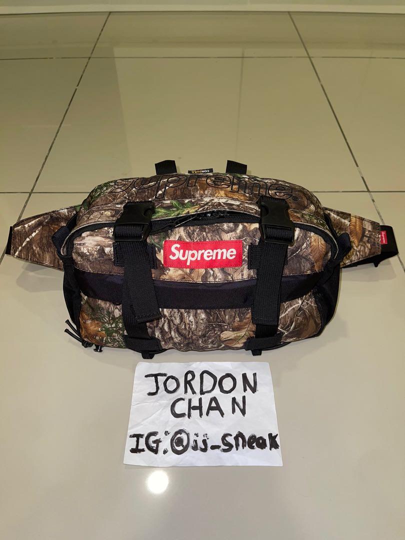 [100% Legit] Supreme Waist Bag Real Tree Camo (FW19)