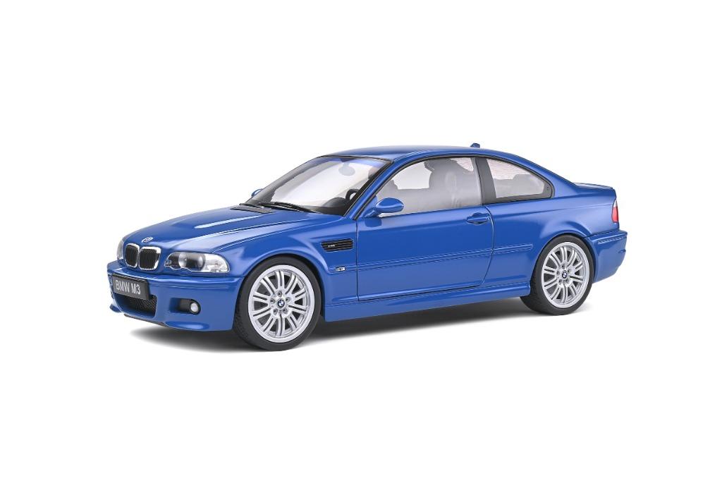 1 18 Solido Bmw E46 M3 Laguna Seca Blue S 興趣及遊戲 玩具 遊戲類 Carousell