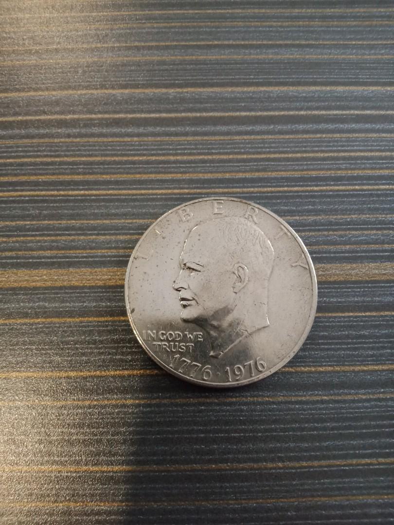 1976 Bicentennial Eisenhower Dollar coin (Category: Currency) located in Cainta. Submitted by belli_phats (Listing ID 1172273590, Image 1). Description: .