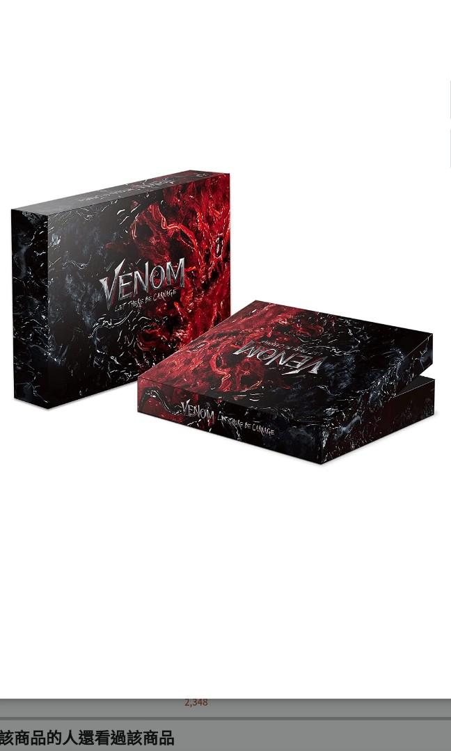 《毒魔2:血戰大屠殺》(Venom: Let There Be Carnage )4K UHD + Blu-ray Steelbook 鐵盒三 ...