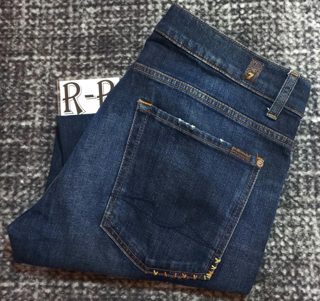 7 for all Mankind Larry Jeans, Men's Fashion, Bottoms, Jeans on Carousell