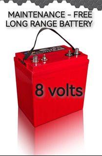 8 volts battery
