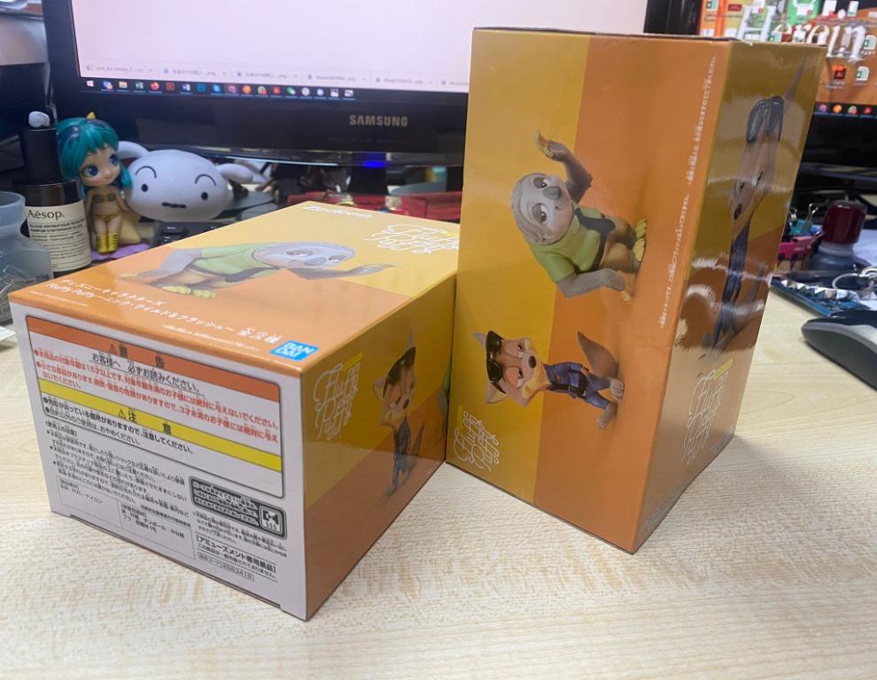 全新現貨!!! 優獸大都會 狐狸 樹懶 一對出 Fluffy Puffy Zootopia 日版 Nick Wilde Flash 動物 ...