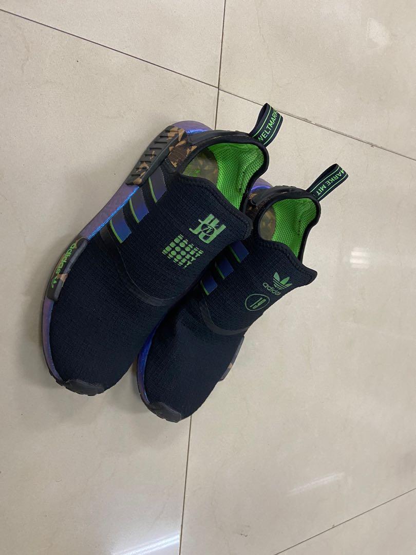 Gladys hoog meel Adidas nmd no lace, Men's Fashion, Footwear, Casual Shoes on Carousell
