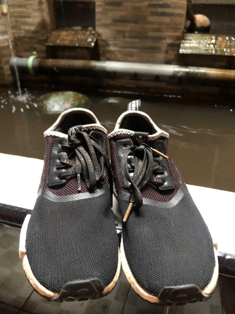 Adidas Nmd R1 Neighborhood Invincible Original, Fesyen Pria, Sepatu ,  Sneakers di Carousell