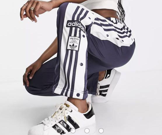 gennemførlig Tolk bundet Adidas Original Adibreak Popper Track Pants, Women's Fashion, Activewear on  Carousell