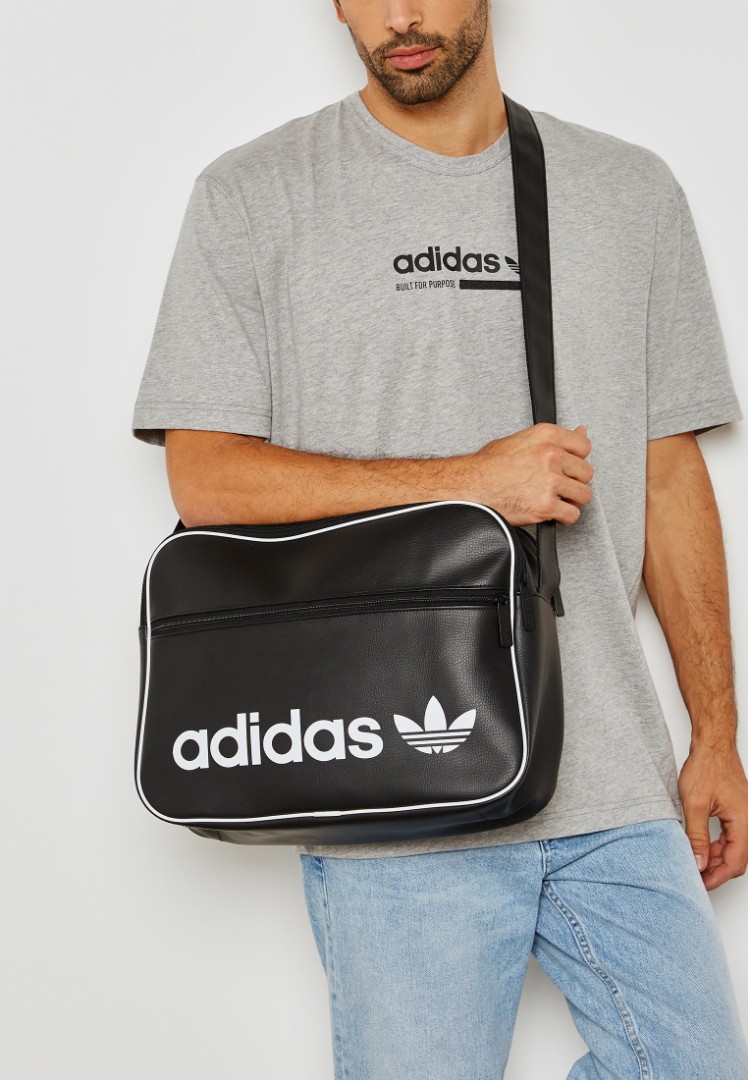 Adidas Originals Vintage Airliner Shoulder Bag Men s Fashion Bags Sling Bags on Carousell