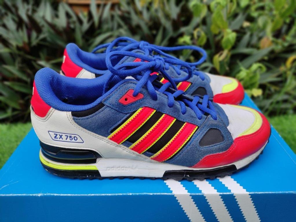 Adidas zx cheap 750 blue yellow