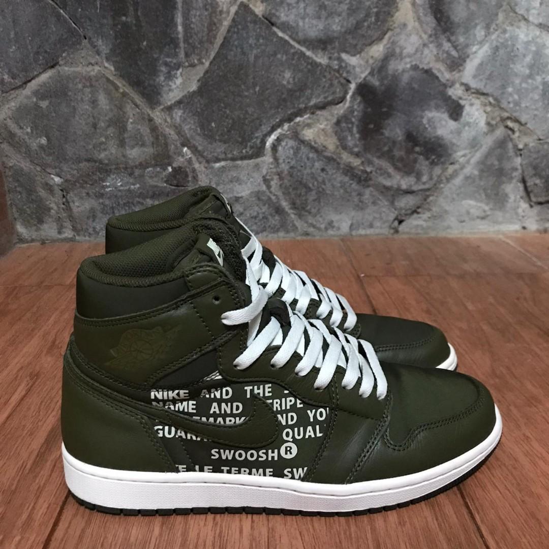 jordan 1 high olive green