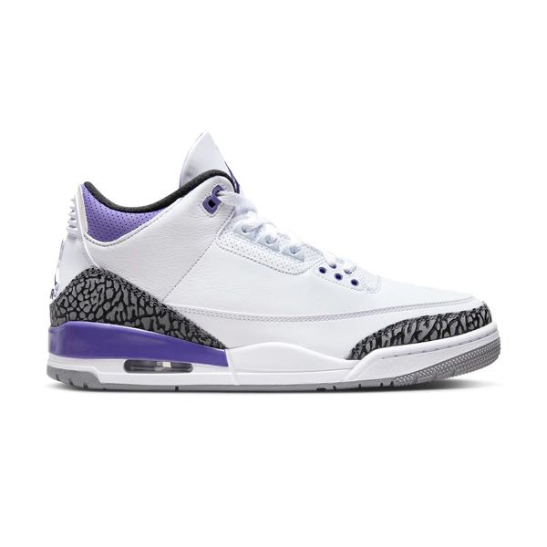 AIR JORDAN 3 RETRO 'DARK IRIS', Men's Fashion, Footwear, Sneakers on  Carousell