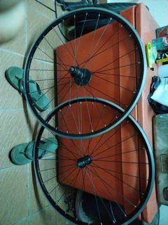 Alloy wheelset (wheelset Triban 120)