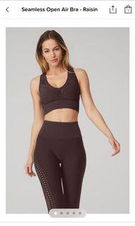 Alo Seamless Open Air Bra