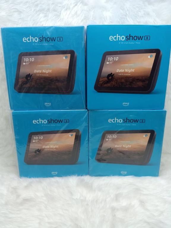 Amazon Echo Show 8 (1st Gen, 2019 release) -- HD smart display with Alexa (Category: Other Gadgets) located in Las Pinas. Submitted by jenns.shoppe (Listing ID 1172242258, Image 1). Description: 📌₱4,600 📌Brand-new, Sealed 📌✔💯 from USA ◾️Alexa can show you more - With an 8" HD screen and stereo sound, Alexa can help manage your day at a glance. ◾️Connect with video calling and messaging - Call friends and family who have the Alexa app or an Ec