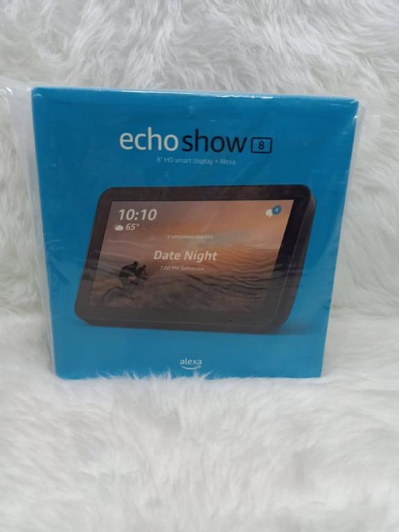 Amazon Echo Show 8 (1st Gen, 2019 release) -- HD smart display with Alexa (Category: Other Gadgets) located in Las Pinas. Submitted by jenns.shoppe (Listing ID 1172242258, Image 2). Description: 📌₱4,600 📌Brand-new, Sealed 📌✔💯 from USA ◾️Alexa can show you more - With an 8" HD screen and stereo sound, Alexa can help manage your day at a glance. ◾️Connect with video calling and messaging - Call friends and family who have the Alexa app or an Ec
