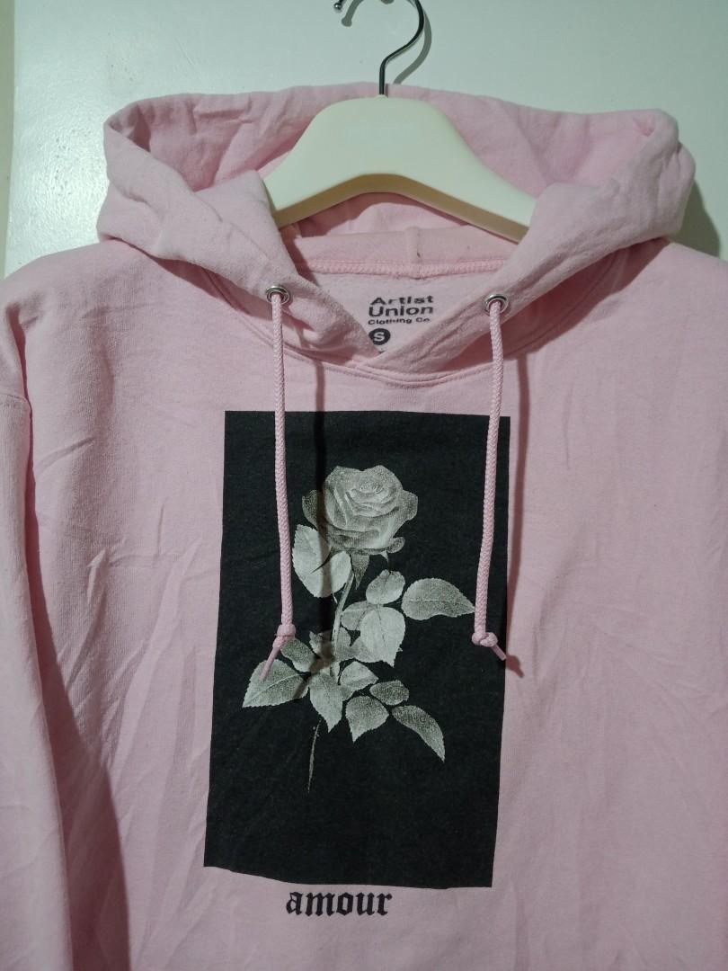 Artist union pink hoodie deals