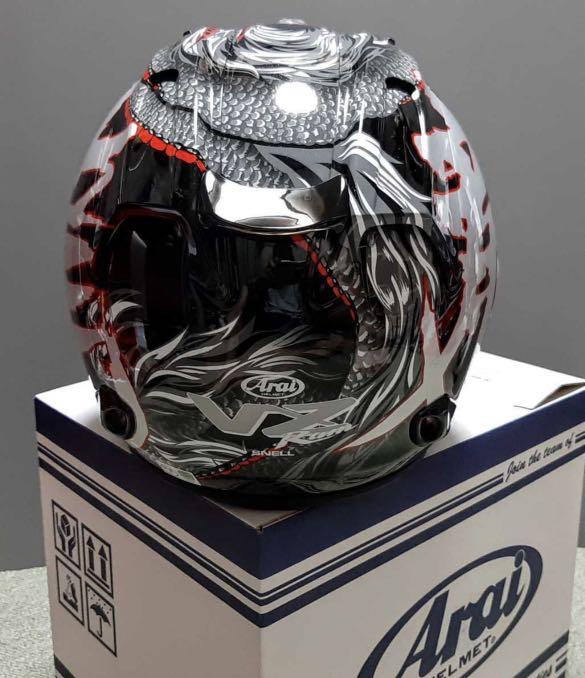 Arai VZ RAM Dragon M Size Motorbikes on Carousell