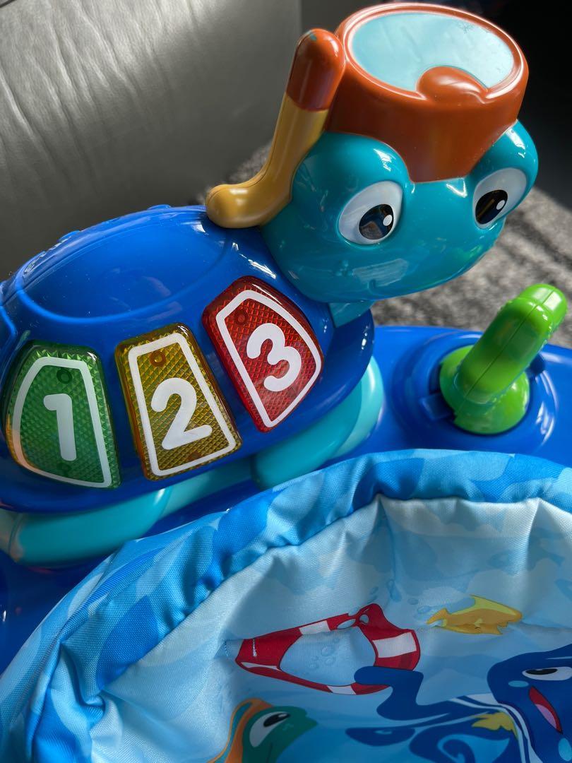 Baby Einstein Jumper in Blue Ocean, Babies & Kids, Infant Playtime on