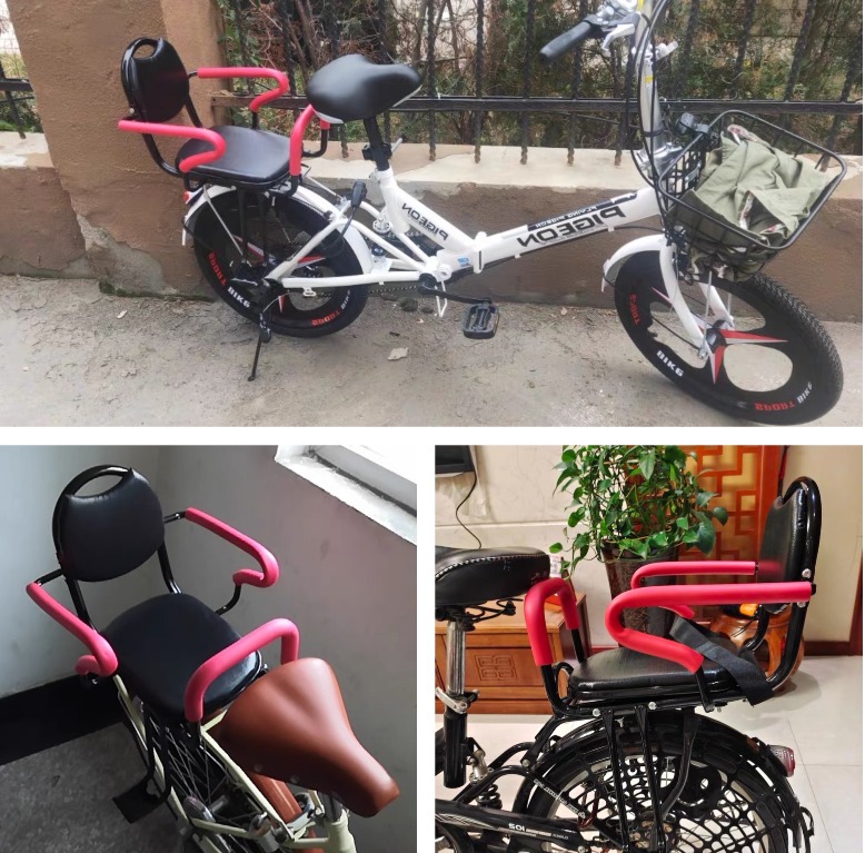 Back Child seat Bicycle Foldable Mountain bike, Sports Equipment