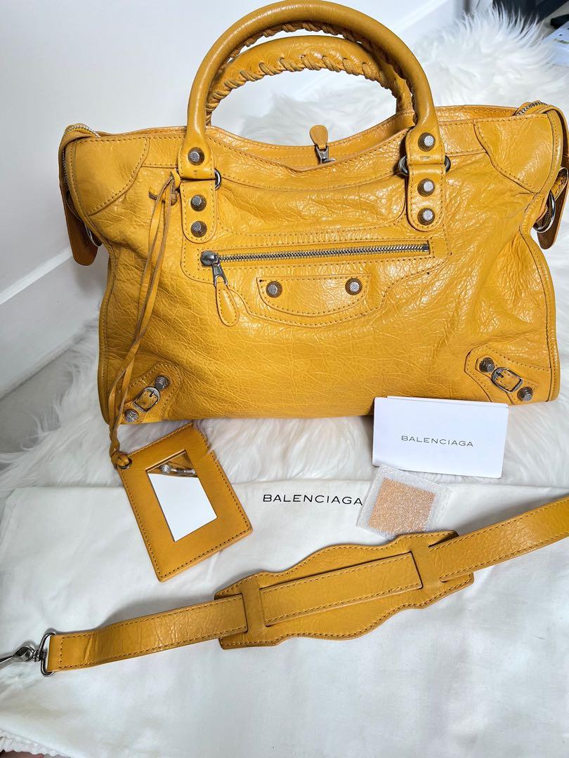 Balenciaga classic outlet town bag ivory