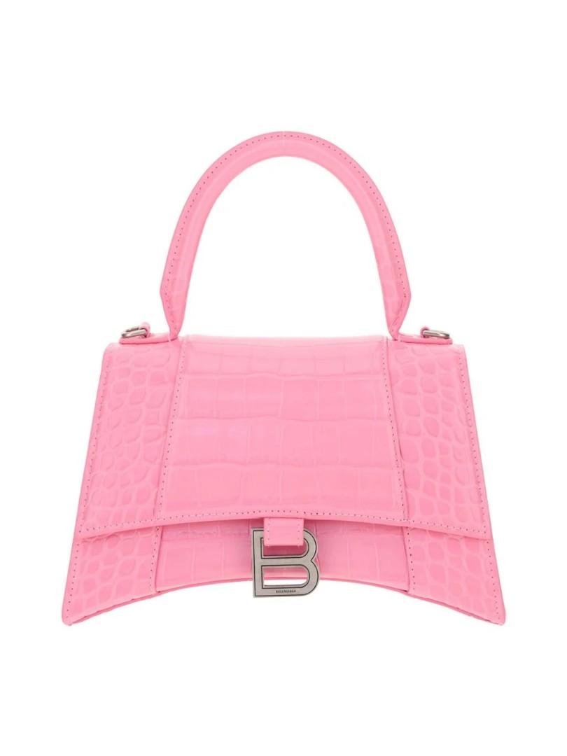 Balenciaga Pink Mini Hourglass Bag Balenciaga
