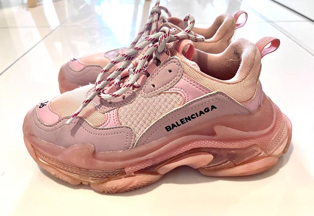 Balenciaga Triple S Sneakers pink size 36