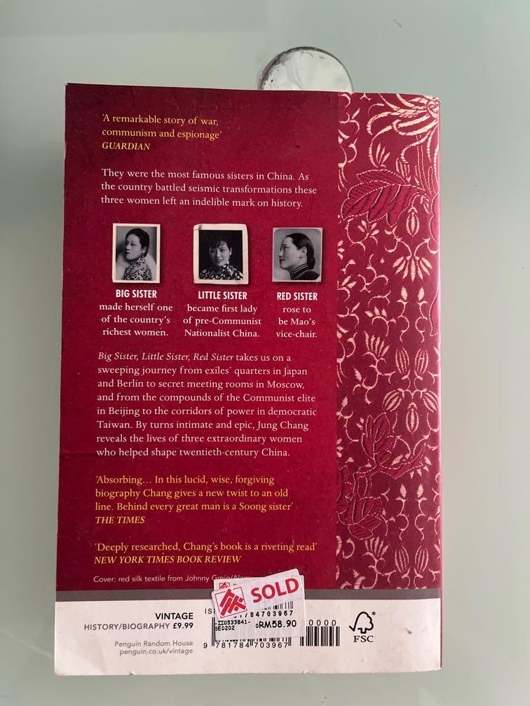 Big Sister Little Sister Red Sister by Jung Chang, Hobbies & Toys