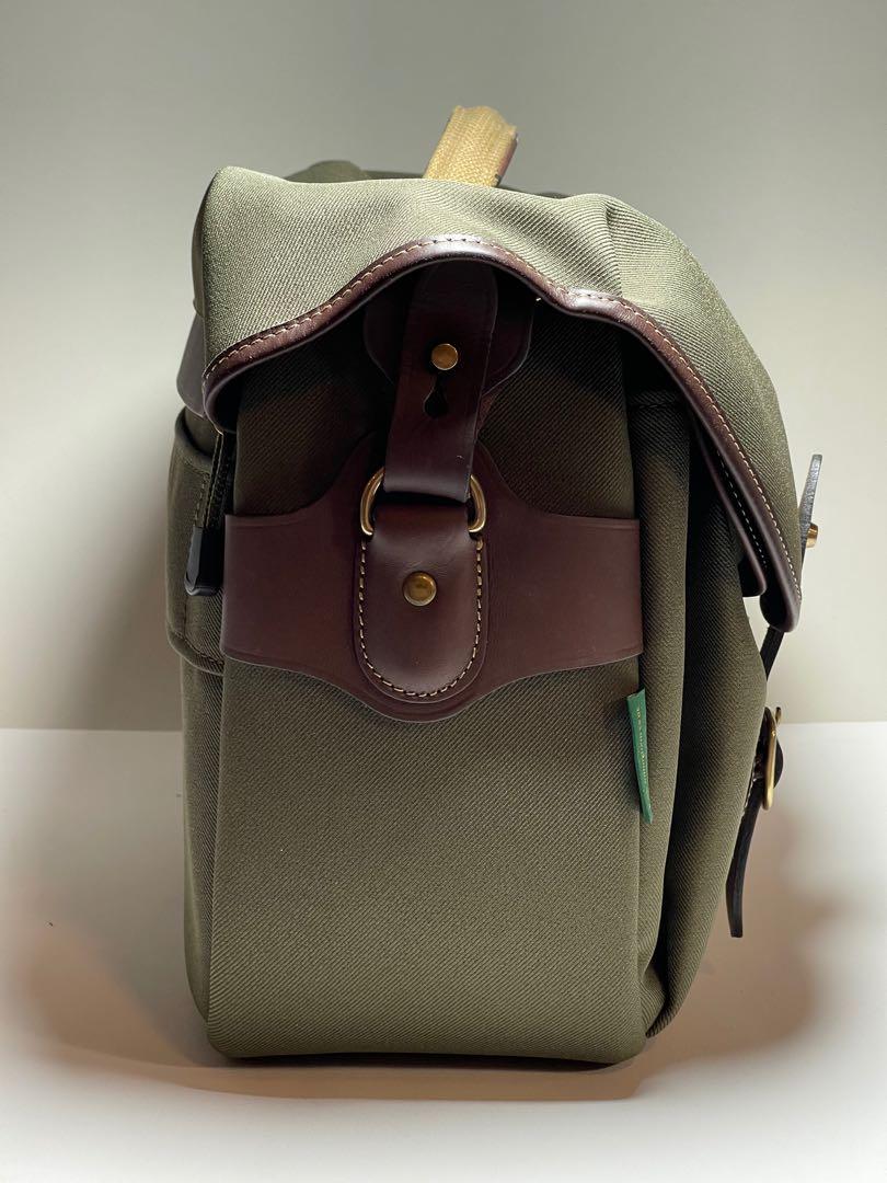 Billingham Hadley One Camera Bag in Sage FibreNyte with Chocolate