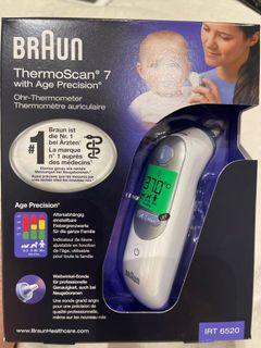BNIB Braun Thermometer 7 IRT 6520