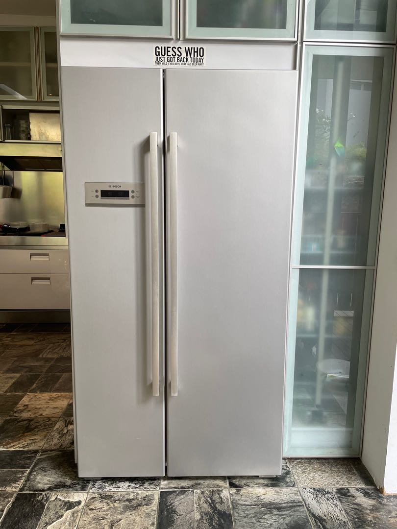 Bosch Sidebyside Refrigerator/Freezer, TV & Home Appliances, Kitchen