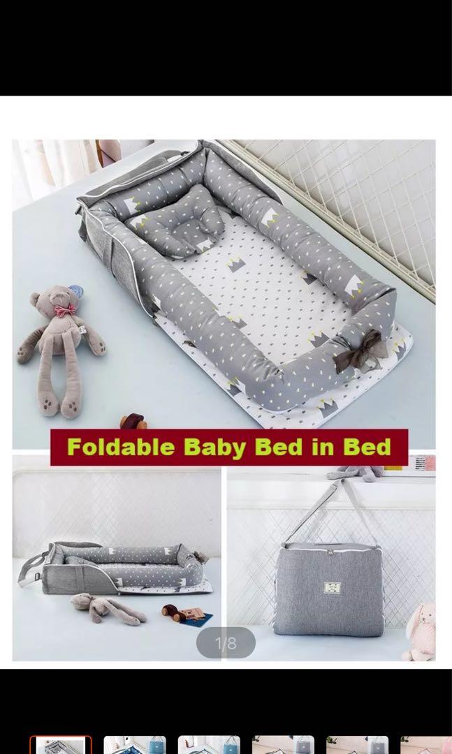 BRAND NEW PORTABLE BED, Babies & Kids, Baby Nursery & Kids Furniture