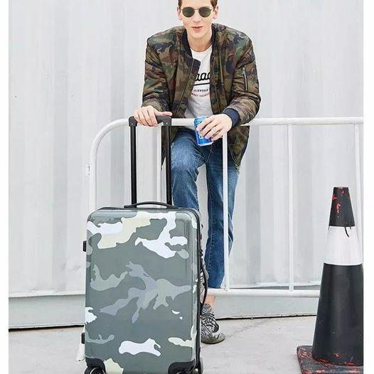 Camouflage hard suitcase clearance