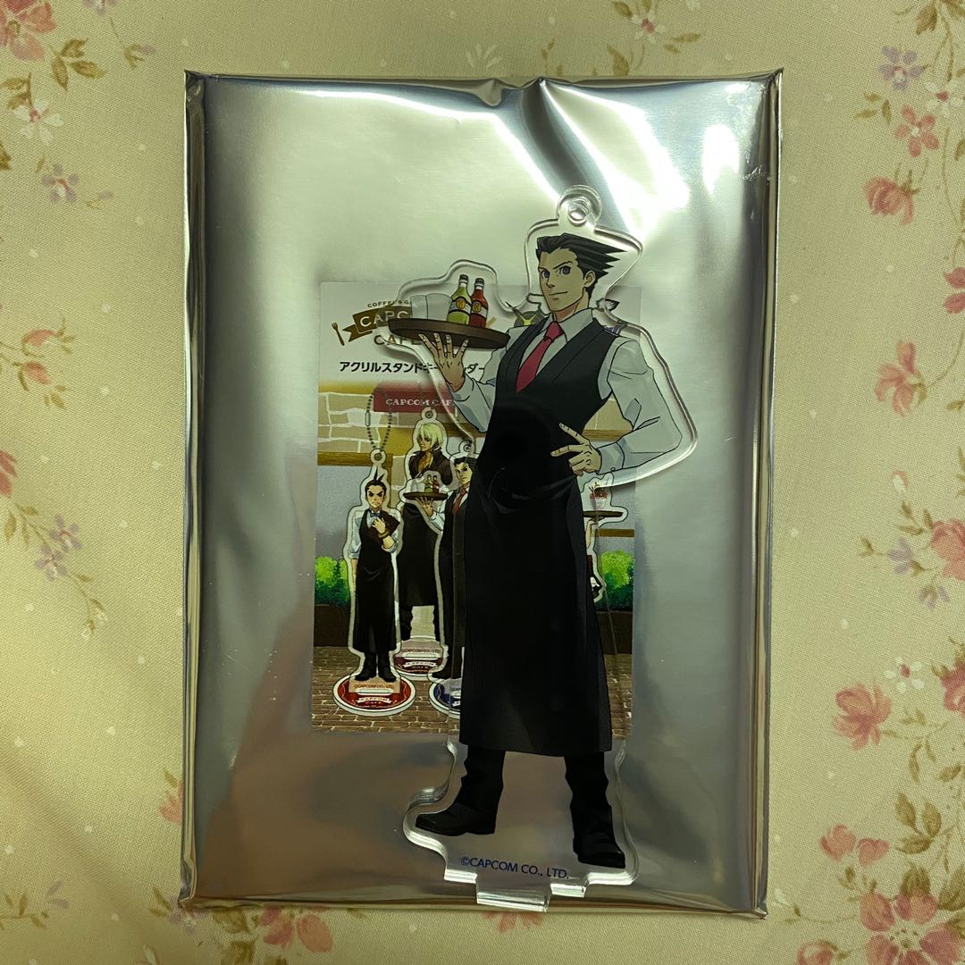 Capcom Cafe x Gyakuten Saiban (Ace Attorney) series 3 & 4 acrylic ...