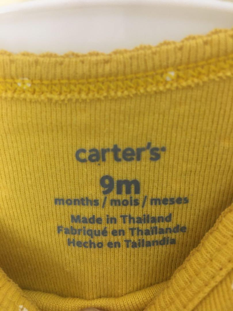 Carter’s Jumpsuit for Baby (Category: Babies & Kids Fashion) located in Mandaluyong City. Submitted by rafjaye (Listing ID 1172270674, Image 3). Description: In excellent condition RFS: outgrewn.