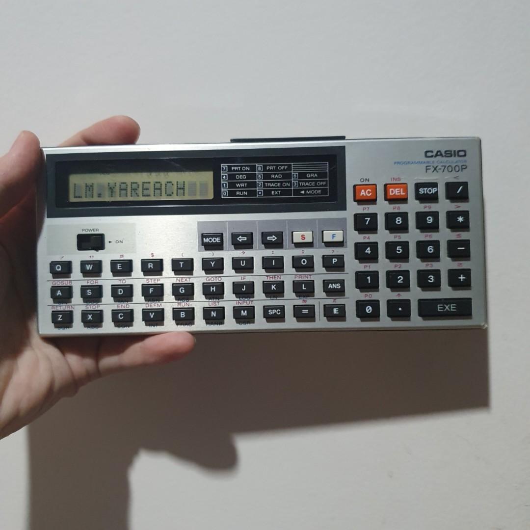Casio fx 700 outlet