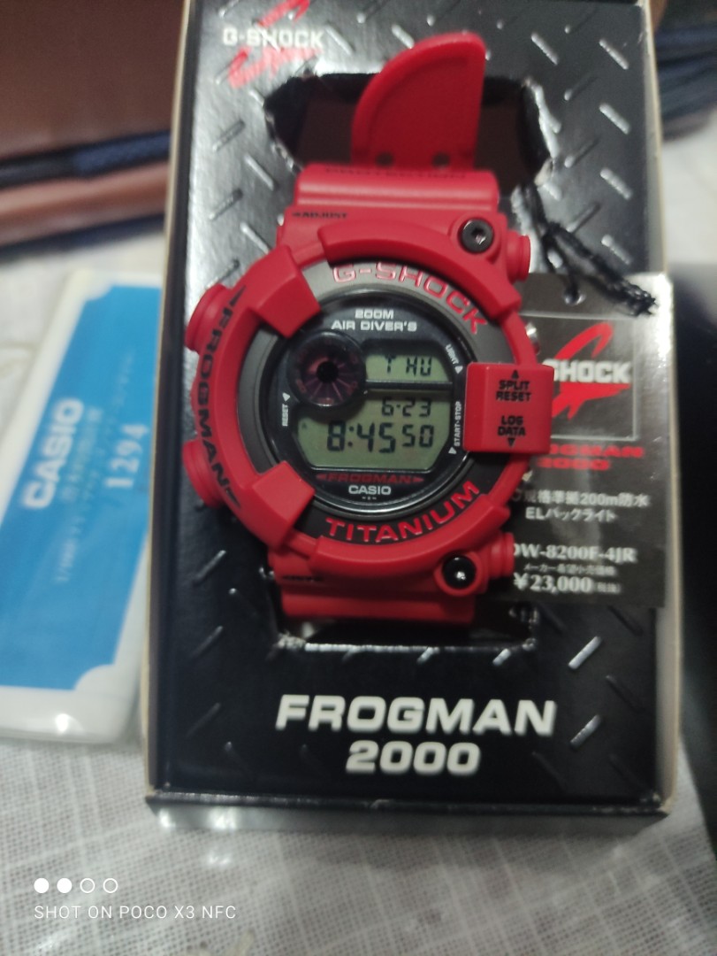 G-SHOCK FROGMAN 2000年特別仕様 DW-8200F-4JR - 時計