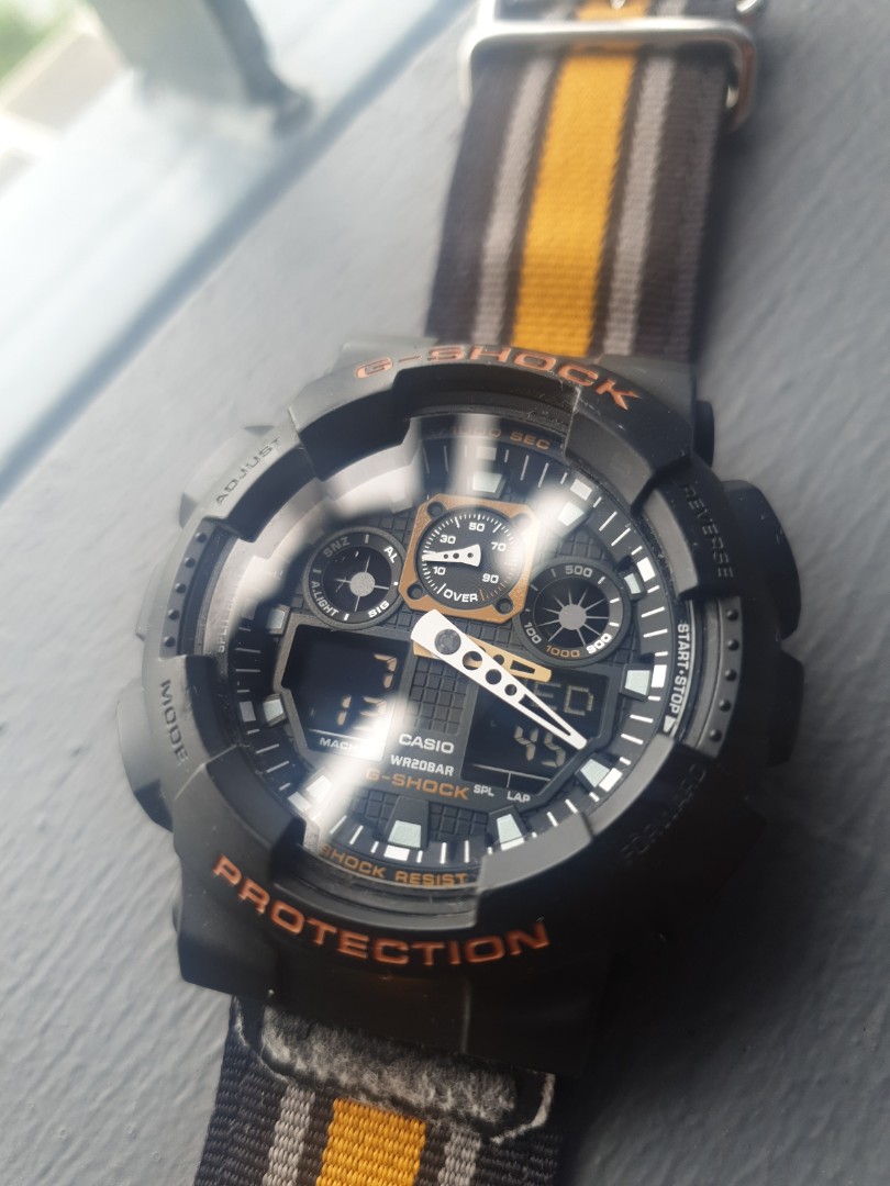 Casio ga new arrivals 100 strap