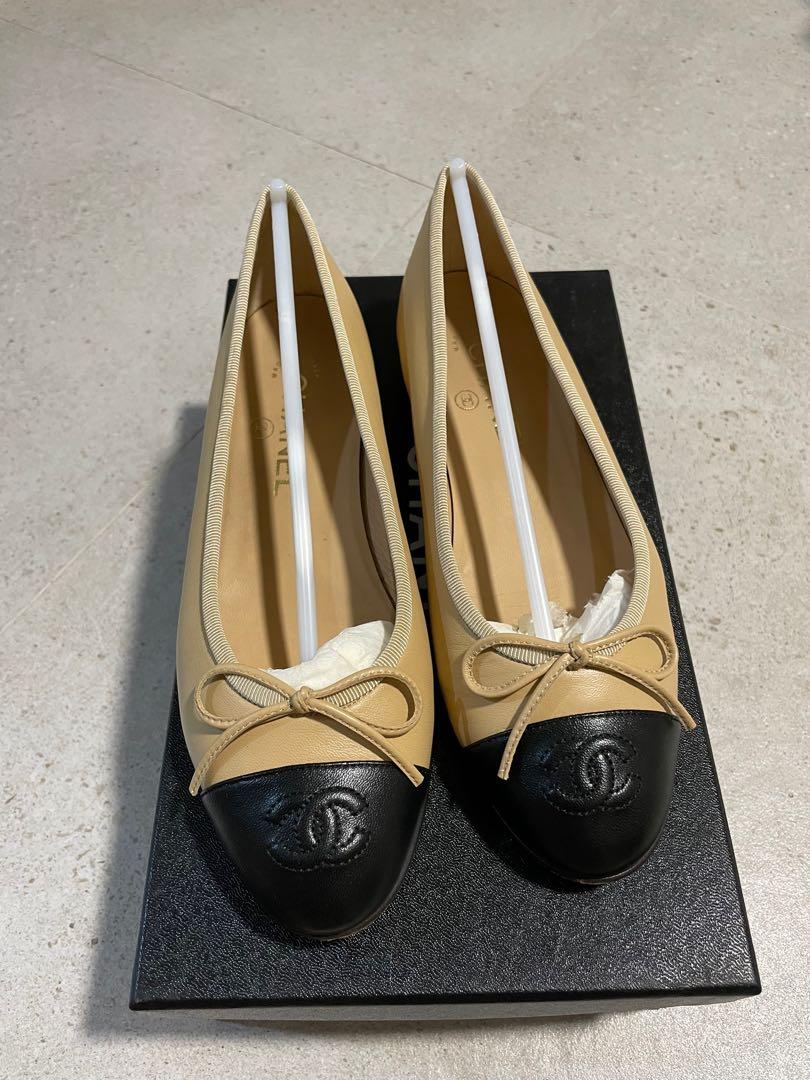 Chanel Ballet Flats (non-nego), Luxury, Sneakers & Footwear on Carousell